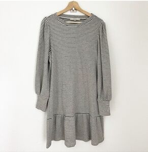 Loft l Classic Striped Sweater Dress